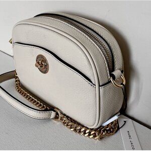New Marc Jacobs Crossbody Camera Bag Pebble Leather Marshmallow